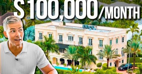 Ryan Serhant - This Florida MANSION costs $100,000 PER MONTH!